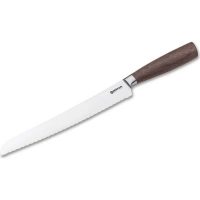 Кухонный нож  для хлеба Boker Core Bread Knife, сталь X50CrMoV15, рукоять орех купить в Липецке