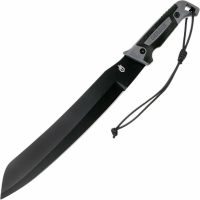 Мачете Gerber — Gator Golok Machete, сталь 65MN Carbon Steel Black Finish, рукоять ударопрочный пластик купить в Липецке