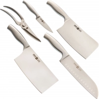 Набор кухонных ножей на подставке HuoHou 6-Piece Stainless Steel Kitchen Knife Set купить в Липецке