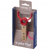 Нож для чистки овощей Opinel Peeler, деревянная рукоять, нержавеющая сталь, коробка купить в Липецке