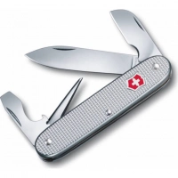 Нож перочинный Victorinox Alox 0.6221.26 58 мм 5 функций алюминиевая рукоять серебристый купить в Липецке