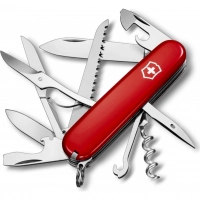 Нож перочинный Victorinox Huntsman, сталь X55CrMo14, рукоять Cellidor®, красный купить в Липецке