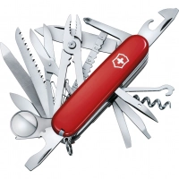 Нож перочинный Victorinox SwissChamp, сталь X55CrMo14, рукоять Cellidor®, красный купить в Липецке