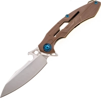 Нож складной Rikeknife M3 Brown, сталь 154CM, рукоять титан/G10 купить в Липецке