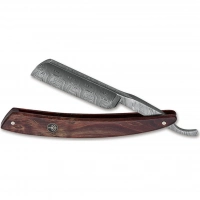 Опасная бритва Boker Damascus Curly Birch 6/8, сталь дамаск, рукоять коричневая береза купить в Липецке