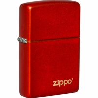 Зажигалка Classic Metallic Red ZIPPO с логотипом Zippo купить в Липецке