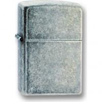 Зажигалка ZIPPO Antique Silver Plate, латунь с покрытием ™Plate, серебристый, матовая, 36х12×56 мм купить в Липецке