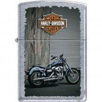 Зажигалка ZIPPO Harley-Davidson® Байк, с покрытием Street Chrome™, латунь/сталь, серебристая, 36x12x56 мм купить в Липецке